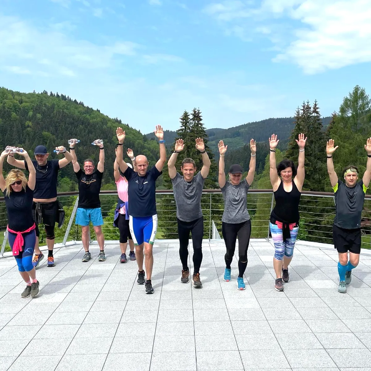 Trénink po náročném závodě